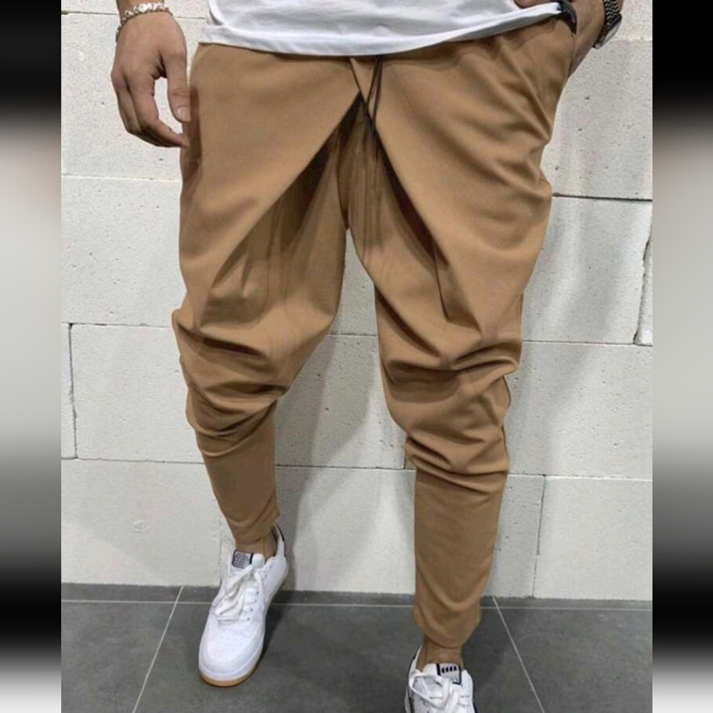 NEW✨️ MENS Slim KHAKI PANTS SIZE S SHEIN